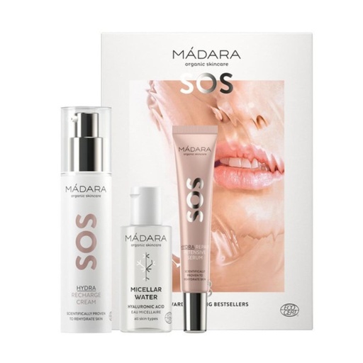 [359490] Mádara Madara Sos Hydra Recgarge Crema Pack 1un Agua Micelar 1u Pakiet serum