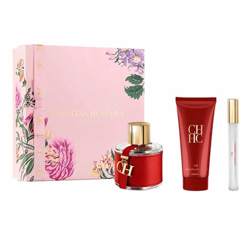 [361734] Woda toaletowa w sprayu Carolina Herrera Ch 100ml, pudełko 3 produkty