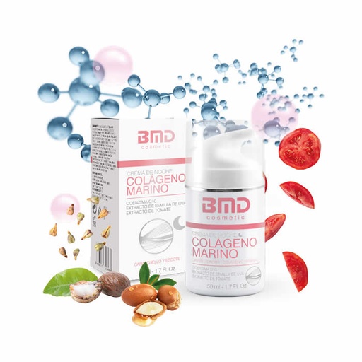 [365977] Bmd Cosmetic нощен крем с колаген 50 мл