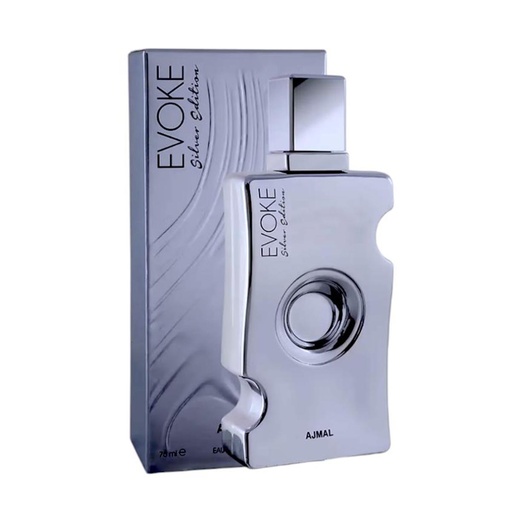 [369523] Ajmal Evoke Eau De Parfum Silver Edition 75ml