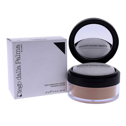 [370812] Diego Dalla Palma Polvos Compactos Transparentes N02 Piel Oscura 1un
