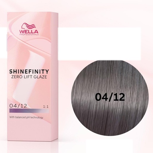 [370927] Wella Shinefinity Zero Lift Glaze Tint 04-12 60ml