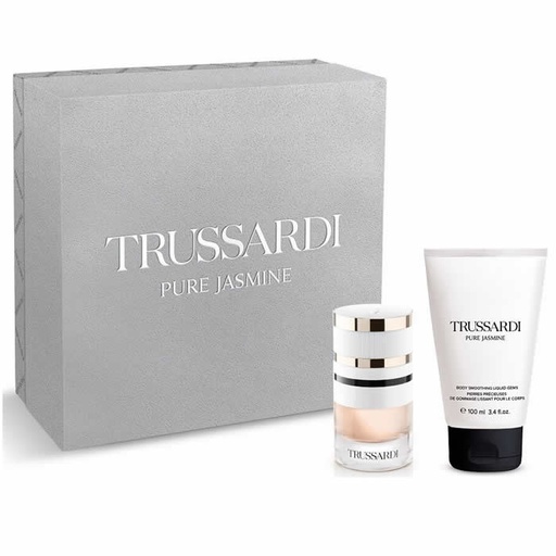 [374282] Trussardi Pure Jasmine Eau De Parfum Spray 60ml Doos 2 Producten