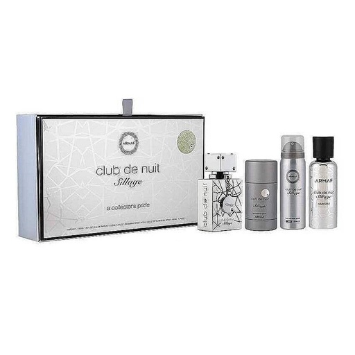 [375453] Armaf Club De Nuit Sillage parfumūdens 30 un izsmidzināms matu miglas 55 ml dezodorants nūjiņa 75 ml izsmidzināmais smaržas ūdens 50 ml izsmidzinātājs