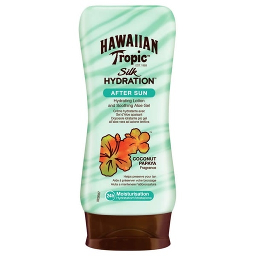 [148983] Hawaiian Tropic Silk Hydration Aftersun Aloe Vera Coconut Papaya 200 ml