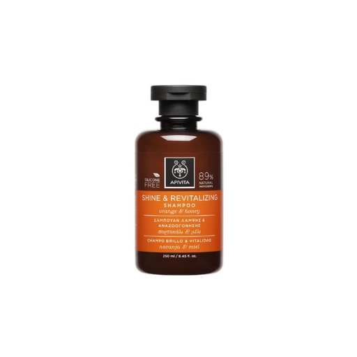 [97683] Apivita šampon pro lesk a revitalizaci s pomerančem a medem 250 ml