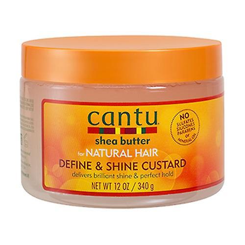 [110496] Custard Cantu For Natural Hair Define and Shine 340g