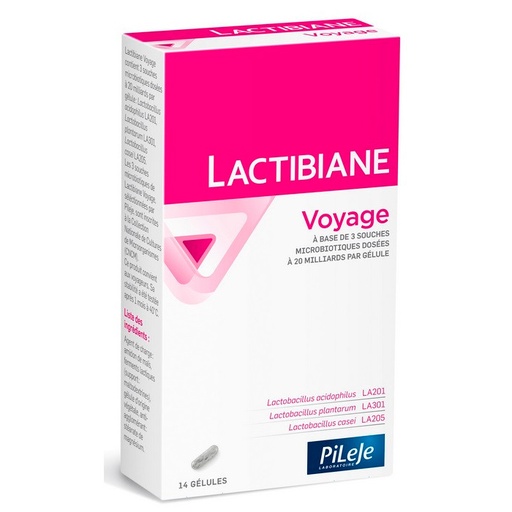 [249727] Pileje Lactibiane Viaje 14 Cápsulas