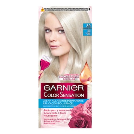 [145232] Garnier Color Sensation S9 Platinum Ash Blonde