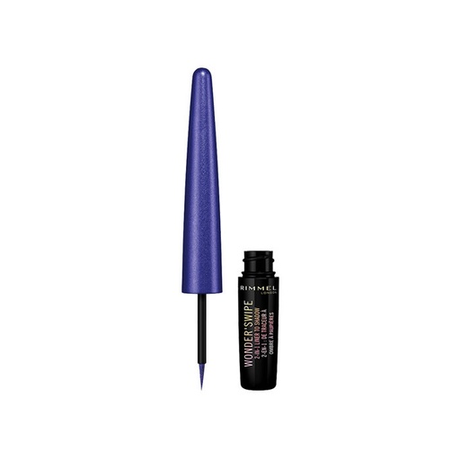 [160462] Rimmel London Wonder Swipe 2 viename blizgantis akių pieštukas prie akių šešėlių 010 As F**k 1,7 ml