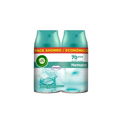 [256265] Air-Wick Freshmatic Ambientador Recambio Nenuco 2 X 250ml