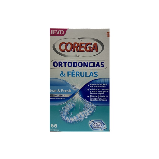 [274528] Corega Ortodoncja I Szyny 66 tabletek