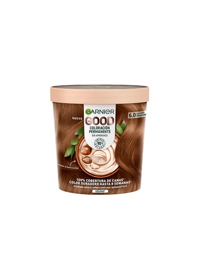 [340147] Garnier Good Permanent Color 6.0 Castaño Mocaccino 1 U