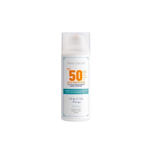 [279178] Alma Secret Crema Facial Alta Protección Spf50 50ml