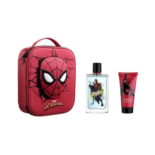 [158784] Cartoon Spiderman Eau De Toilette Spray 100ml Caja 3 Productos