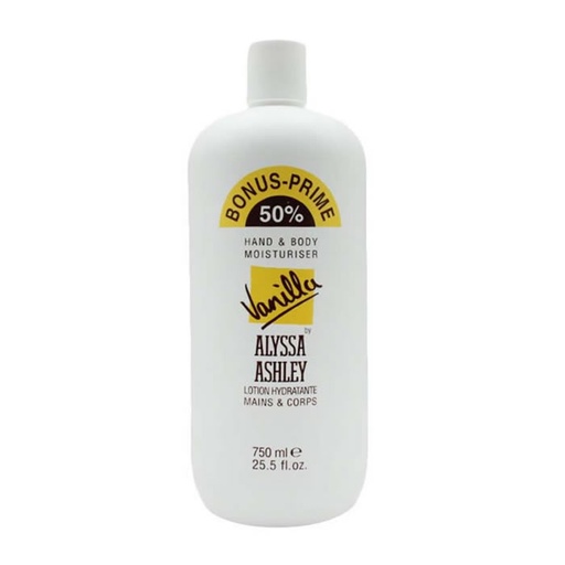 [169326] Alyssa Ashley Vanilkový hydratační krém na ruce a tělo 750 ml