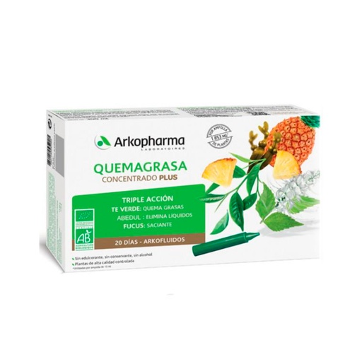 [271123] Arkopharma Fat Burner 20 ampułek