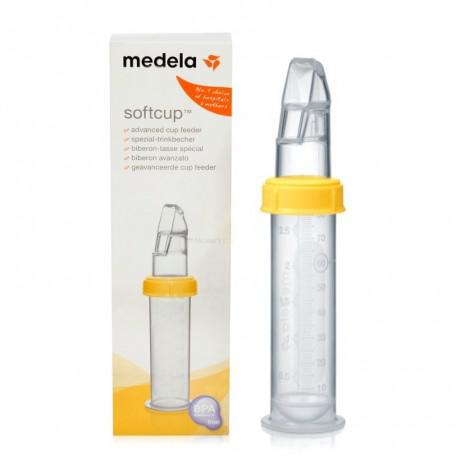 [249974] Medela Softcup otroška steklenička z žličko 80 ml
