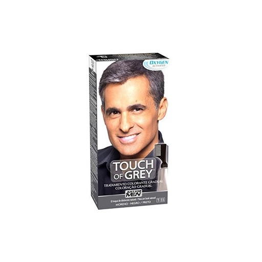 [251918] Just For Men Combe Touch Of Grå Brun Sort 40g