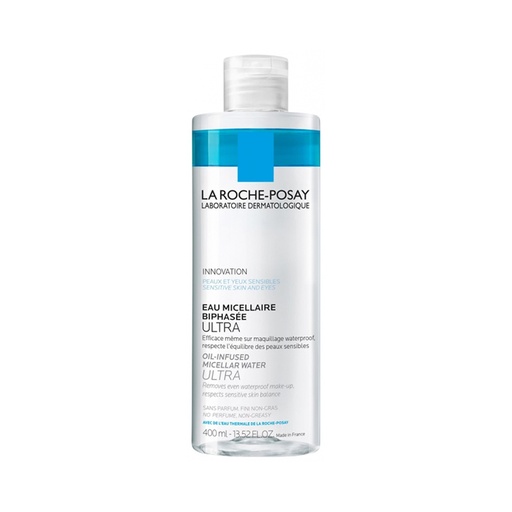 [257950] La Roche Posay dvofazna micelarna voda za ultra občutljivo kožo 400 ml