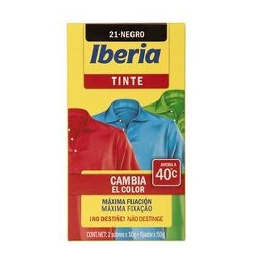 [264922] Iberia Clothes Dye Black č. 21