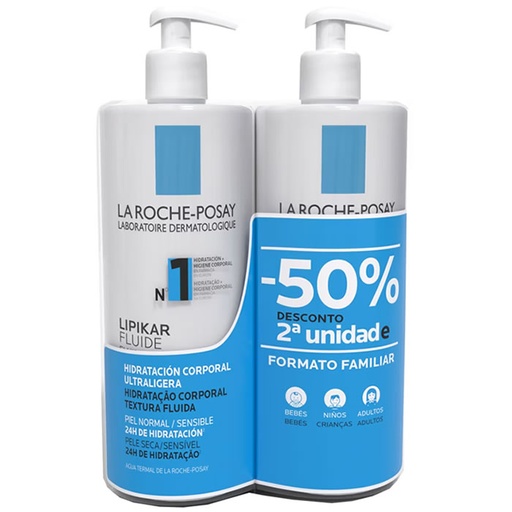 [333606] La Roche Posay Lipikar Fluido 2x750ml