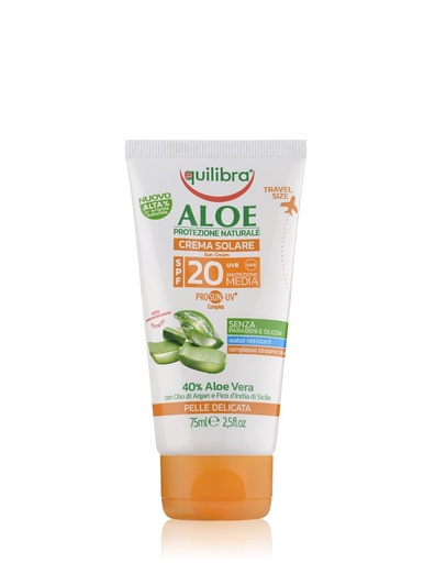 [336116] Equilibra Sun Viaje Aloe Pro UV F20 Cr75