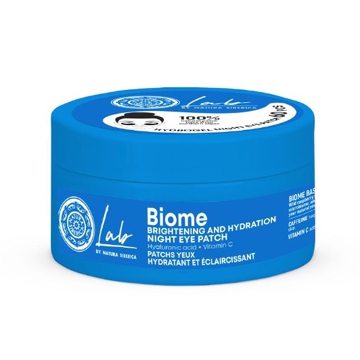 [336227] Natura Siberica Lab Biome posvetlitveni in vlažilni nočni obliž za oči 50 ml