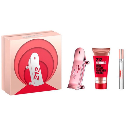 [314768] Carolina Herrera 212 Heroes parfémovaná voda v spreji 80 ml Vianočná darčeková sada