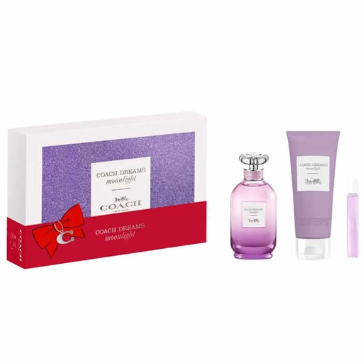 [367895] Парфюмна вода Coach Dreams Moonlight спрей 90 ml Кутия 3 продукта