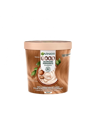 [340154] Garnier Good Permanent Color 7.12 Rubio Café Latte 1 U