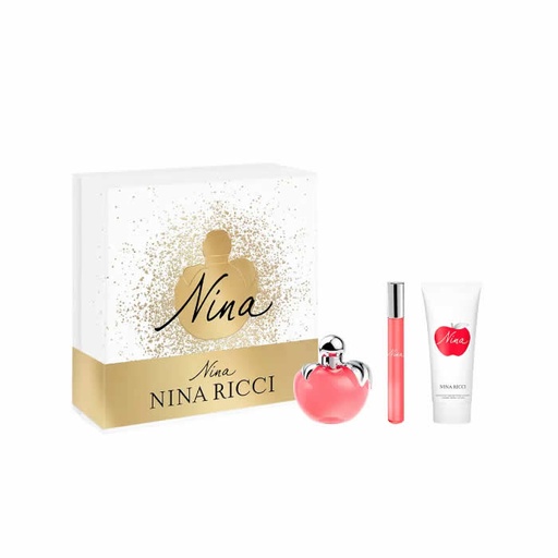 [371871] Nina Ricci Nina Eau De Toilette Spray 50ml Комплект от 3 продукта