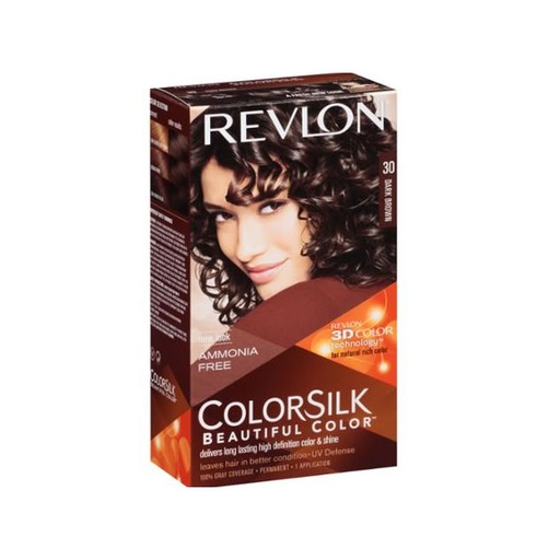 [65964] Revlon Colorsilk без амоняк 20 тъмно кафяво 