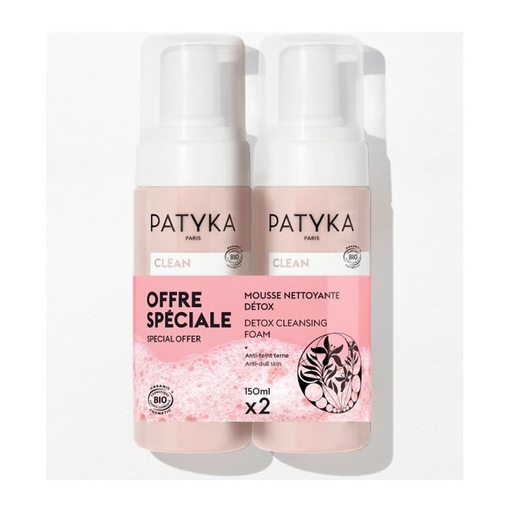 [333814] Patyka Duo Detox čisticí pěna 2x 150ml