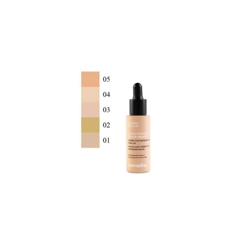 [336520] Sensilis Skin D'Pigment Beige Depigmenting Corrector Makeup (1) 30 ml