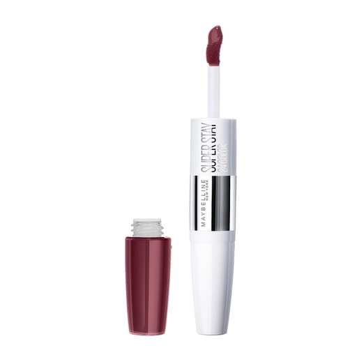 [72973] Maybelline Superstar 24 Maquillaje en lápiz labial líquido de 2 pasos 260 Wildberry