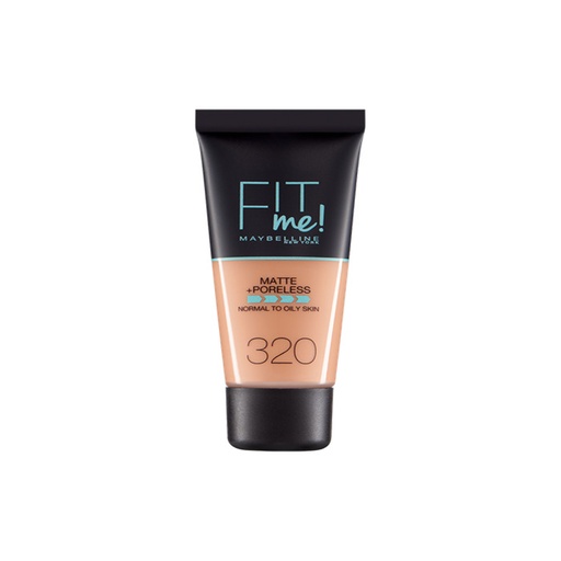 [90434] Maybelline Fit Me Base de maquillaje mate sin poros 320 Natural