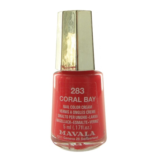 [98682] Mavala Nagų lakas 283 Coral Bay 5ml