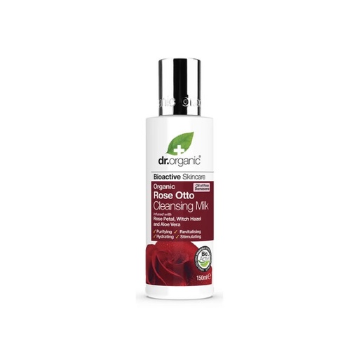 [99307] Dr. Organic Rose Otto Cleansing Milk 150ml