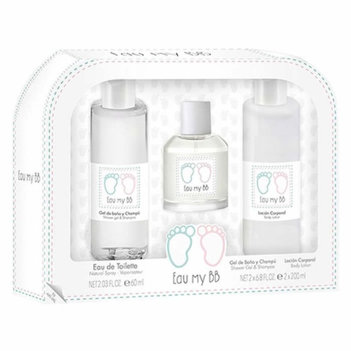 [116901] Eau My BB Eau De Toilette Spray 60ml Æske 3 Produkter