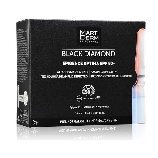 [171326] Martiderm Black Diamond Epigence Optima Spf50 30 Ampule