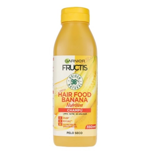 [218303] Garnier Fructis Hair Food Banana Champú Ultra Nutritivo 350ml