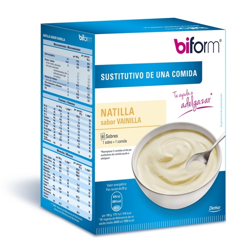 [224164] Biform Crema Vainilla 6 Sobres
