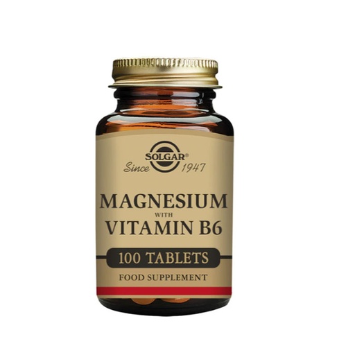 [241318] Solgar Magnesium s vitamínem B6 - Balení 100 ks