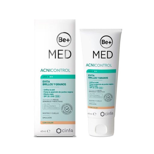 [282756] Be+ Med Acnicontrol Избягвайте блясъка и петната 40 мл 