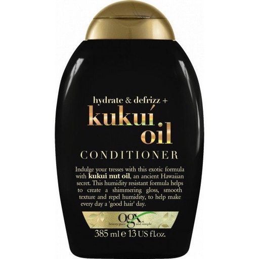 [292924] Ogx Kukui Oil Acondicionador Capilar Anti-Frizz 385ml