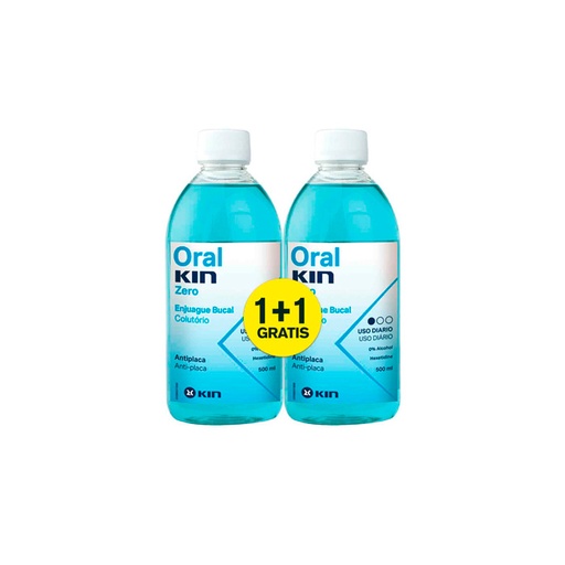 [297895] Kin Oralkin Zero Ústní voda Pack 2 jednotky