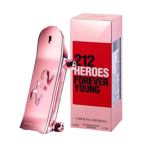 [304237] Carolina Herrera 212 Heroes For Her Eau De Parfum Purškiklis 80ml