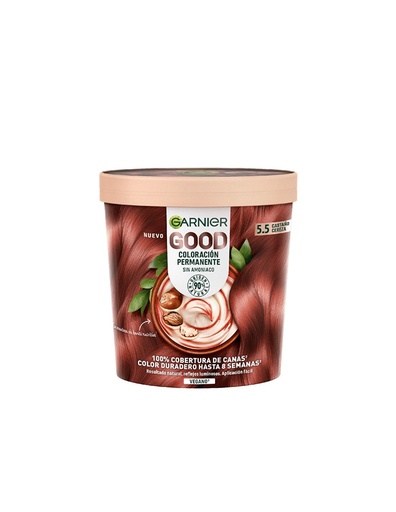 [340146] Garnier Good Color Permanente 5.5 Castaño Cereza 1 U