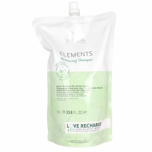 [343162] Wella Elements obnovujúci šampón 1000 ml náhradná náplň